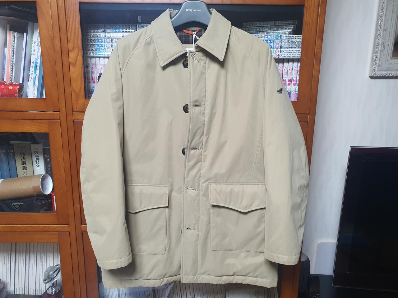 헨리코튼 베이직 다운코트