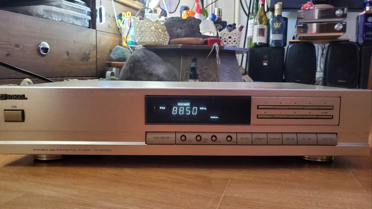 인켈 최고급 금장 아날로그 튜너 깨끗한 민트급