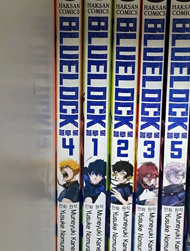 일괄]블루록 만화책 1~5권