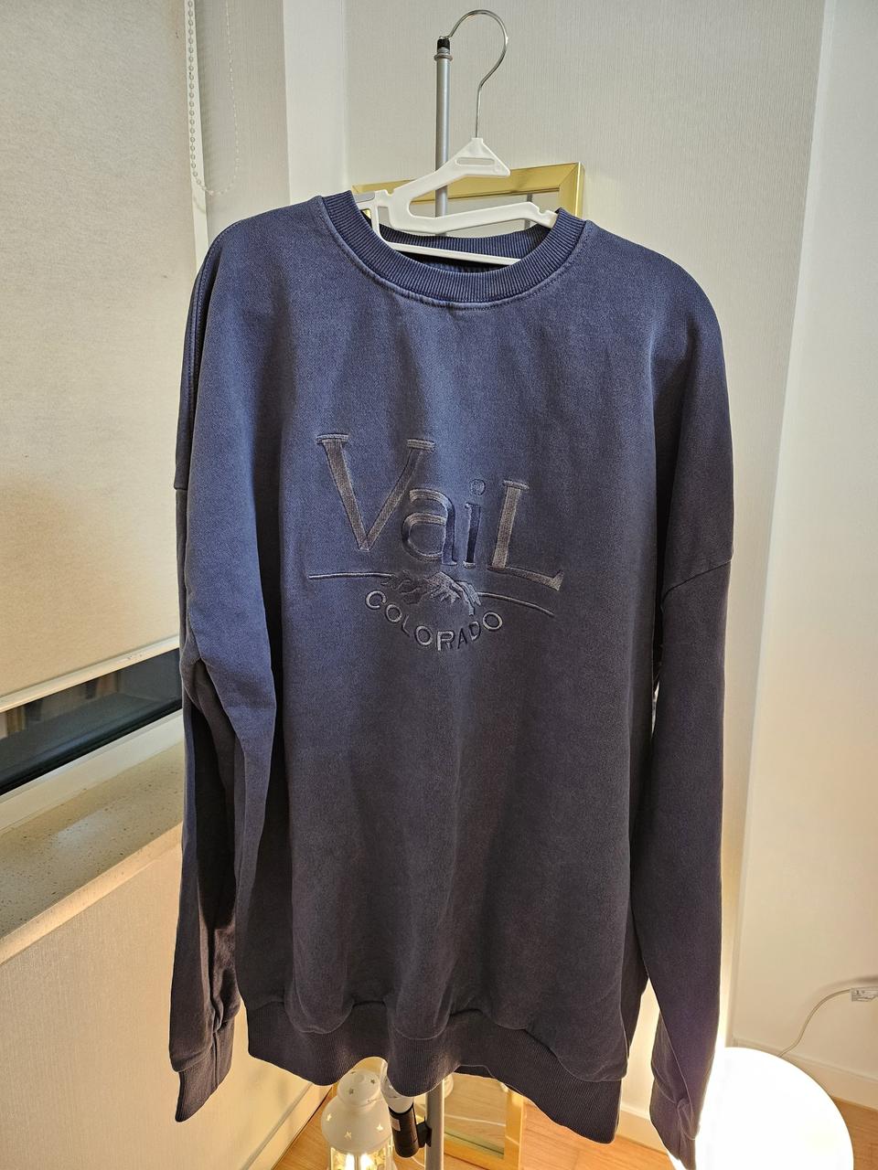 새상품 빈티지 감성 맨투맨  남여공용 105 XXL