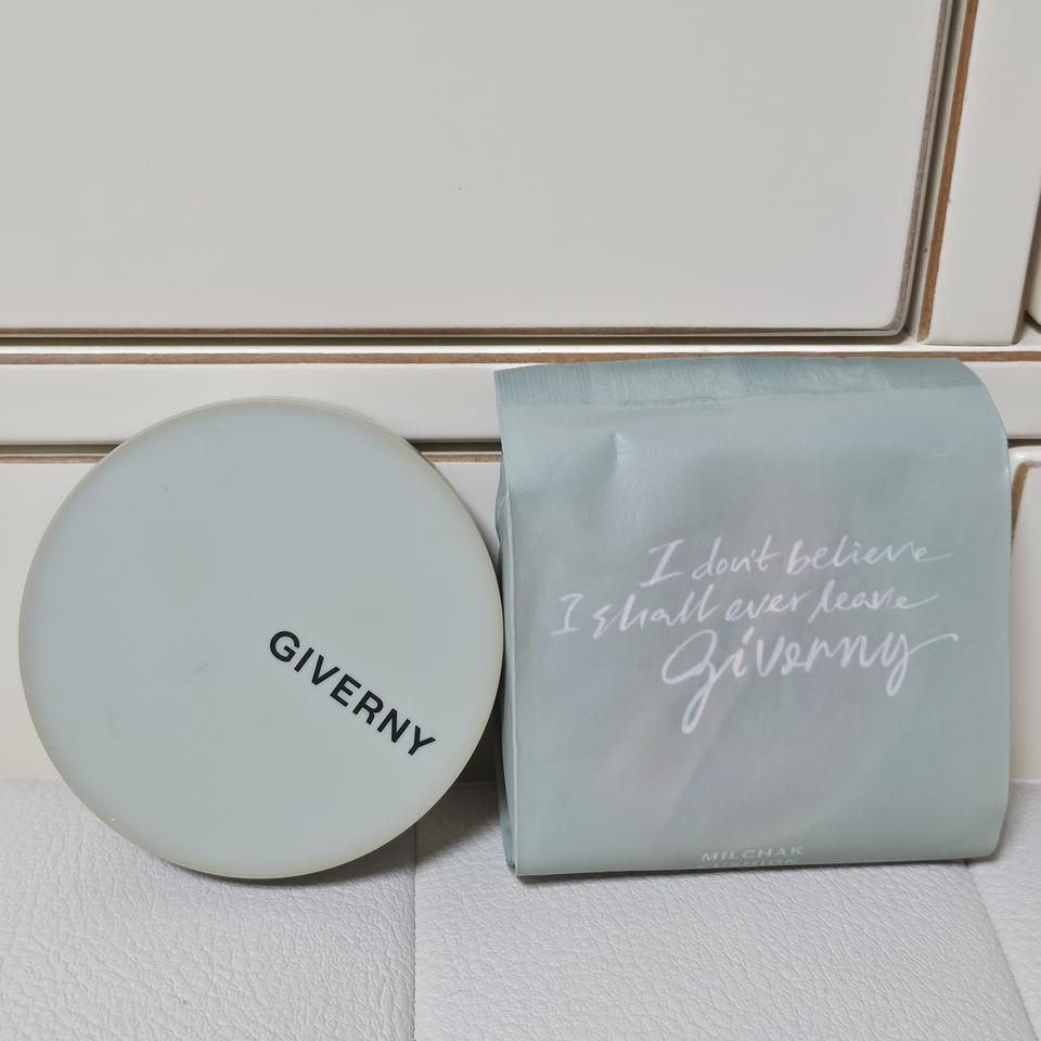 지베르니 밀착 커버 쿠션17C 포슬린