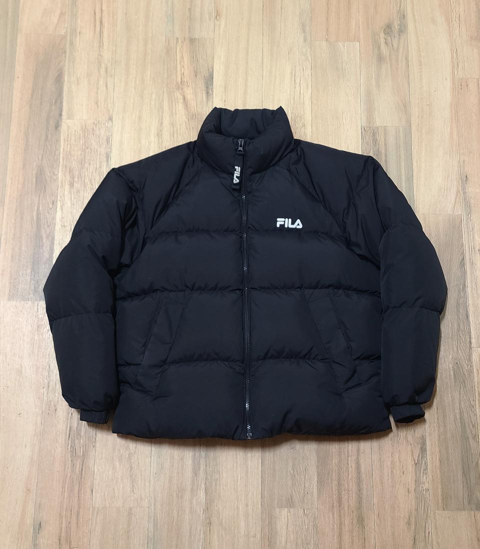 휠라 숏 구스다운패딩(95)