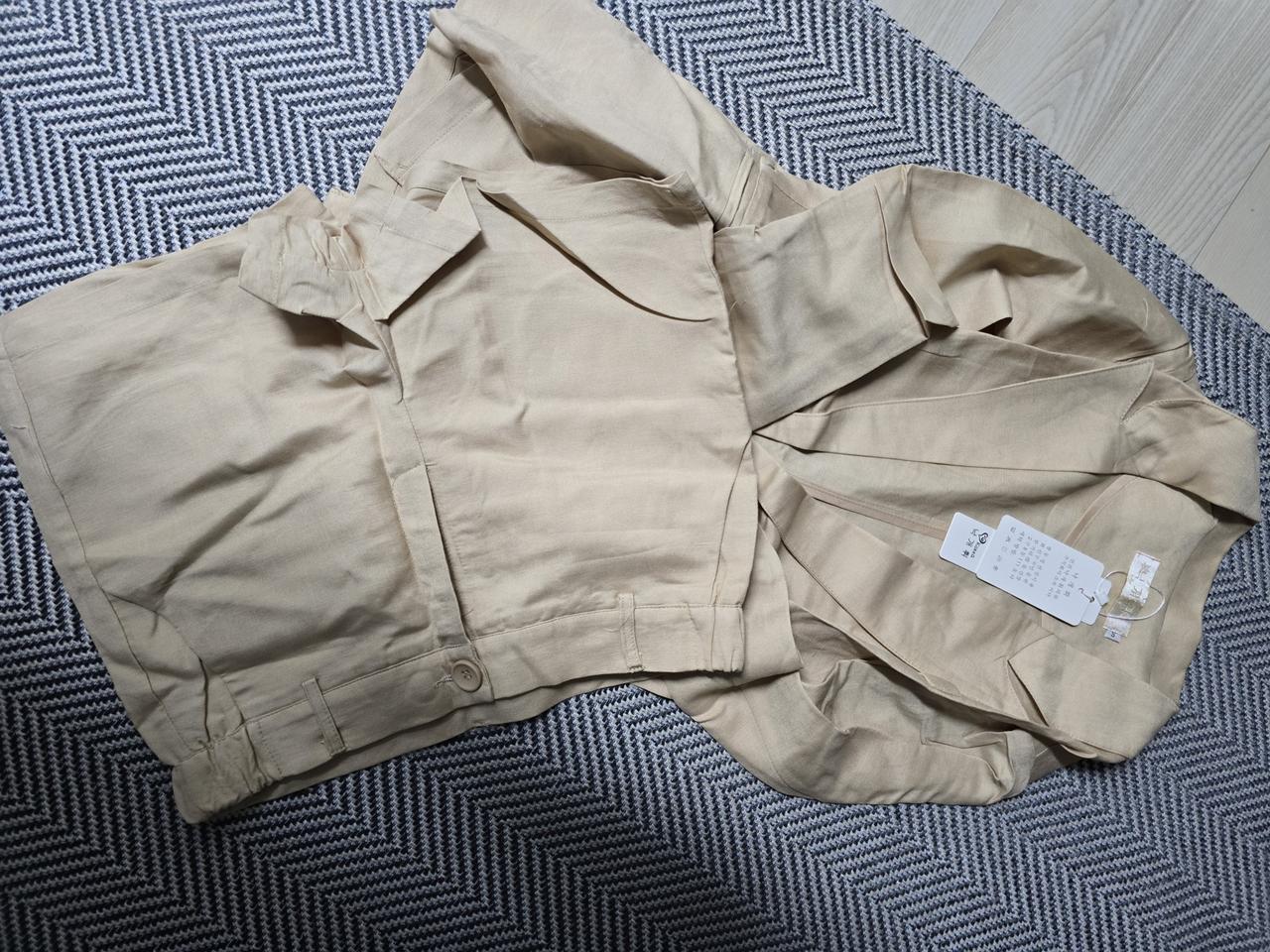 ✔하랑이랑 ✔반바지자켓 세트s