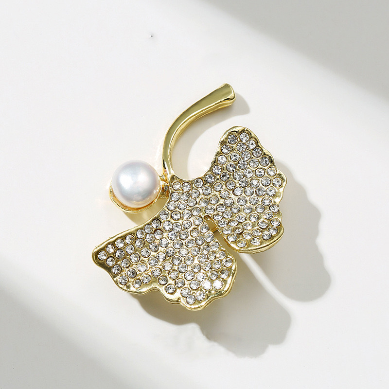 담수진주 브로치 3개입 배지