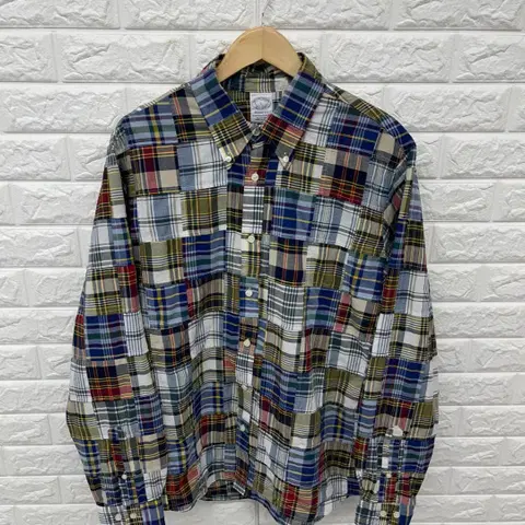 브룩스브라더스 패치워크 셔츠(L/105~110) / B-1712