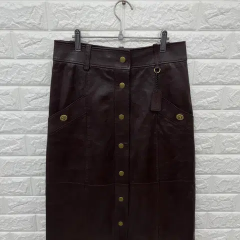 코치 여성 양가죽 롱 스커트(26inch) / B-1751