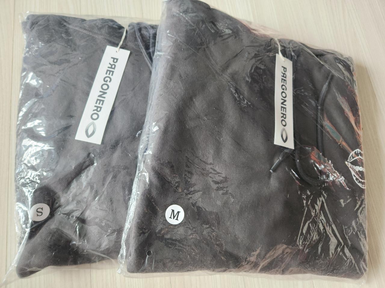 남녀공용 프리고네로 시그니쳐 립 후드티 후드 티셔츠