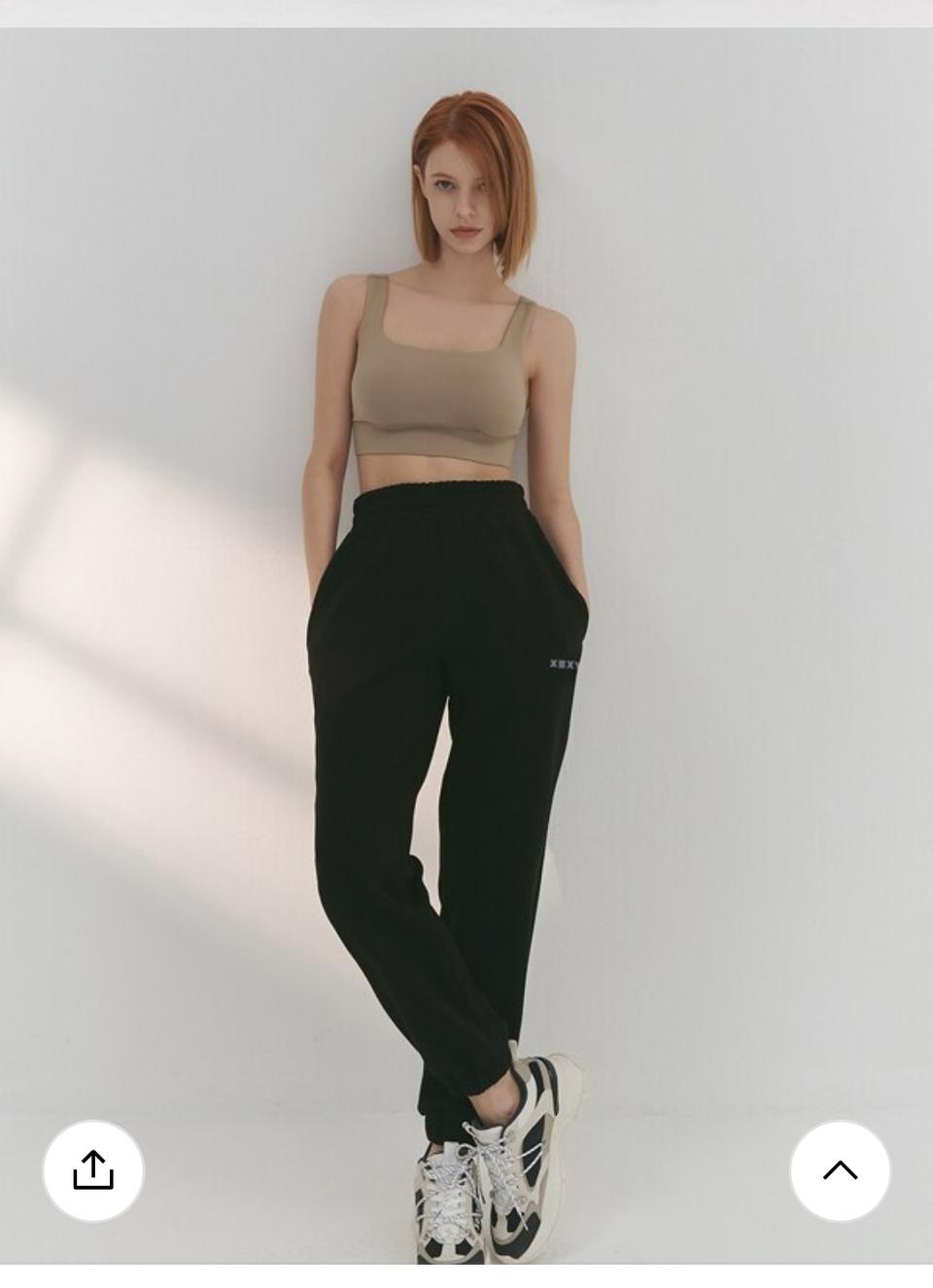 젝시믹스 데일리 기모 조거팬츠 S