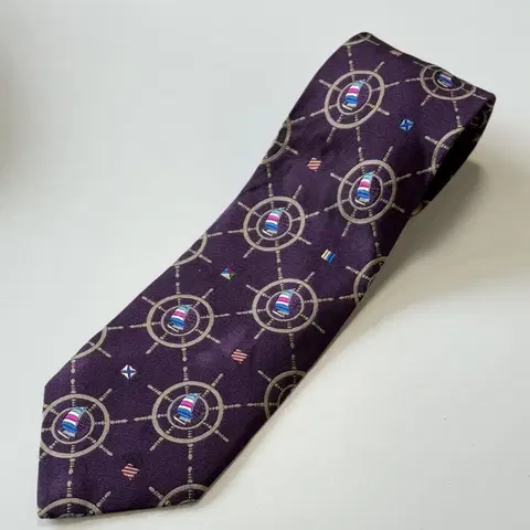 아쿠아스큐텀(Aquascutum) 실크 넥타이 9cm