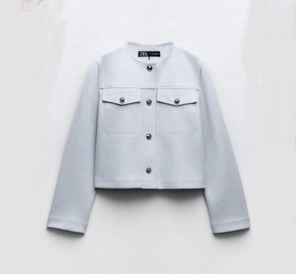 m) ZARA 자라 스웨이드 자켓 마이 블루종 COS 코스 아르켓