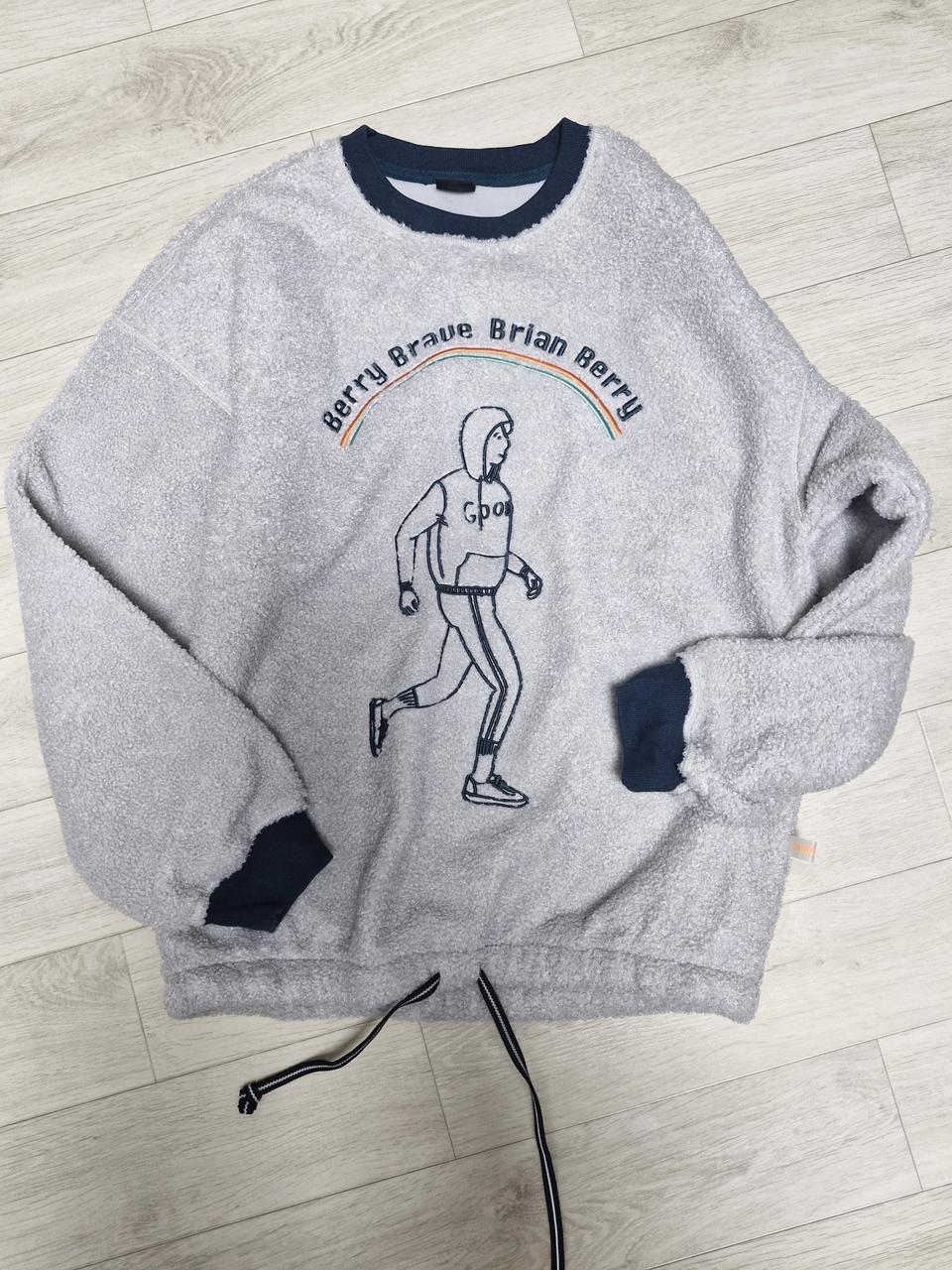 브라이언베리 뽀글이 맨투맨 새상품