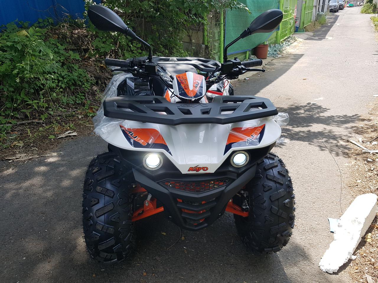 시골서 편리한 사륜오토바이 카요 불125