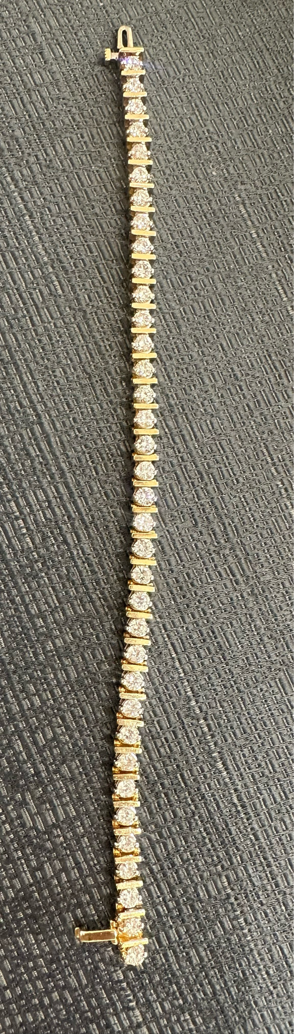 천연다이아 2부  팔찌