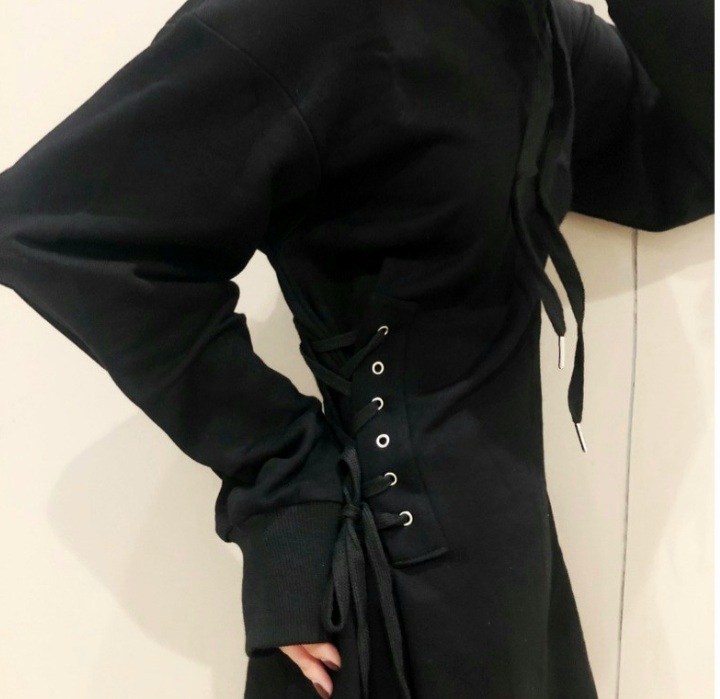 ♥코르셋 플레어 미니원피스