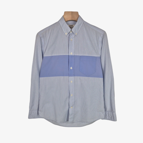 [90-95] 아크네 스튜디오 스카이블루 스트라이프 셔츠