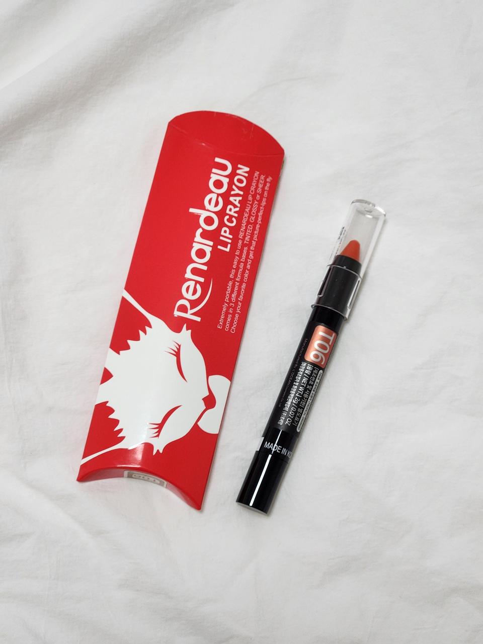 [새상품]르나르도 립 크레용 T06 트로피컬 오렌지