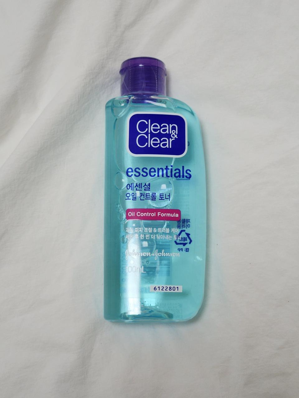 [새상품] 클린앤클리어 에센셜 오일 컨트롤 토너