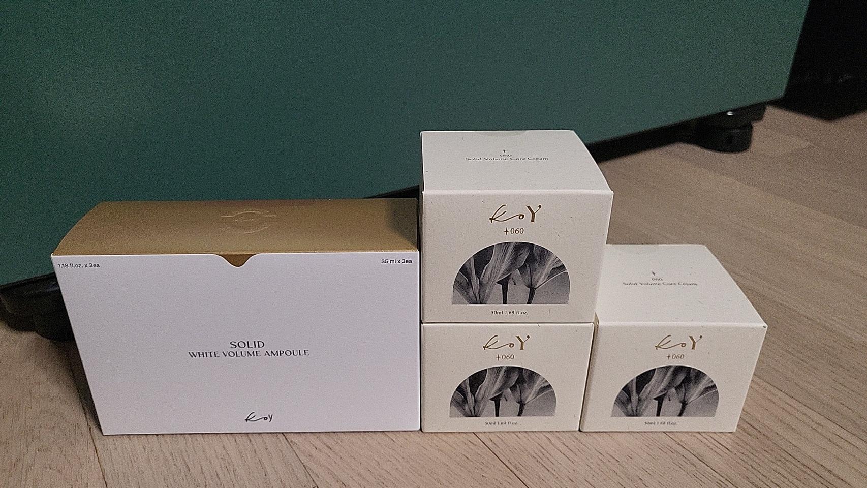 고현정화장품) 코이 솔리드 화이트 볼륨 앰플, 코어 크림