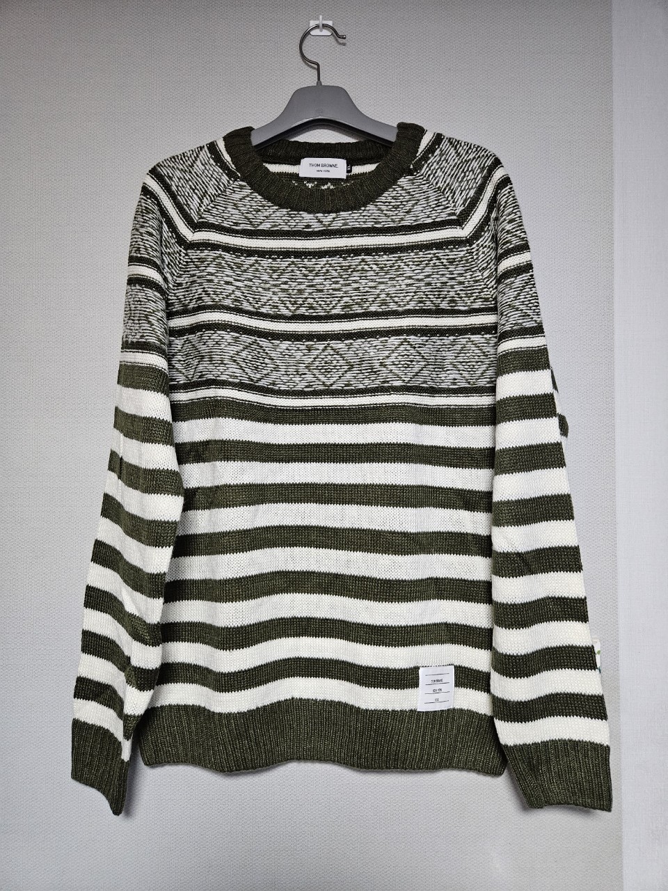 톰브라운 니트 남녀공용. 100 105