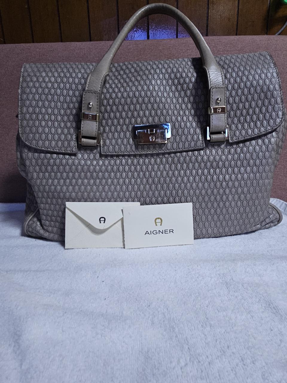 정품 아이그너 토트백