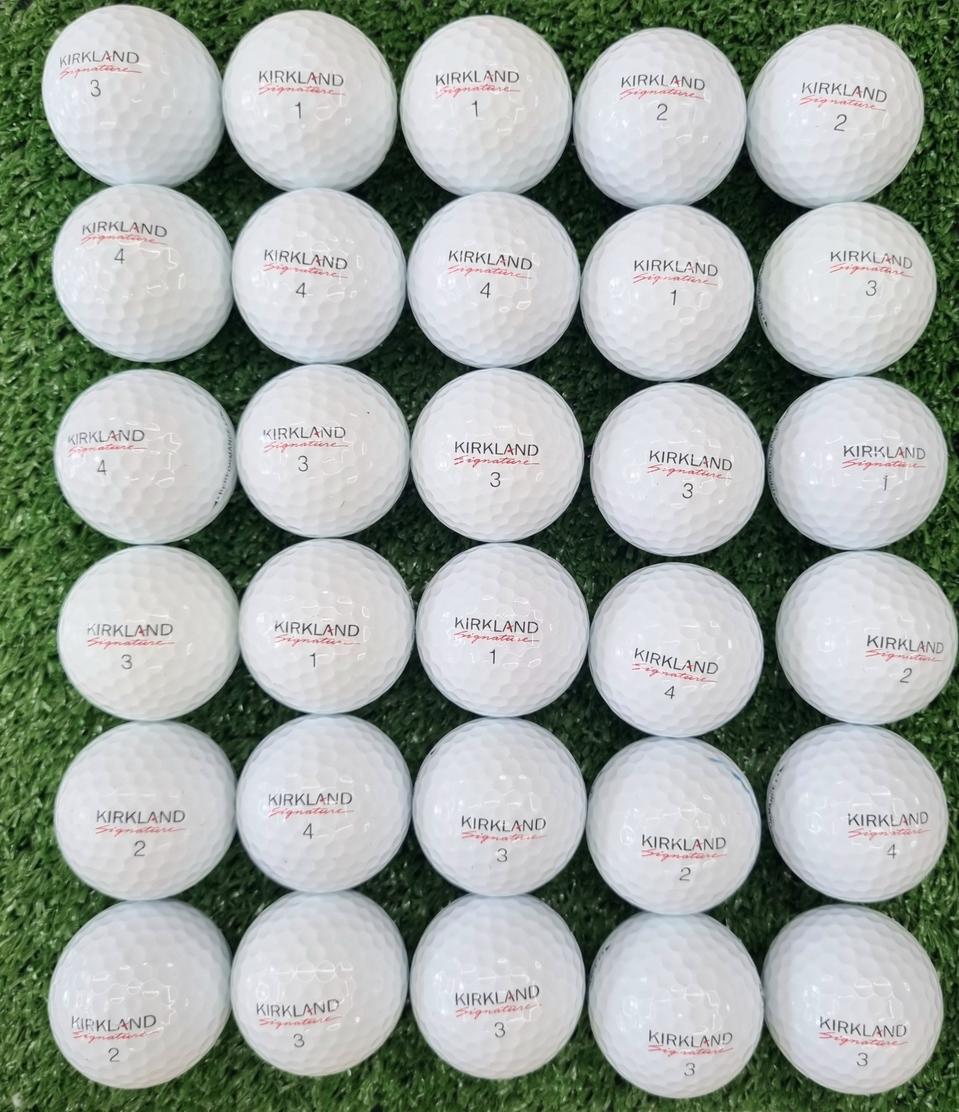 커클랜드 3피스 A+/A급 30개 골프공 로스트볼