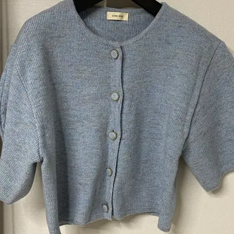 (새상품) 반팔니트 가디건