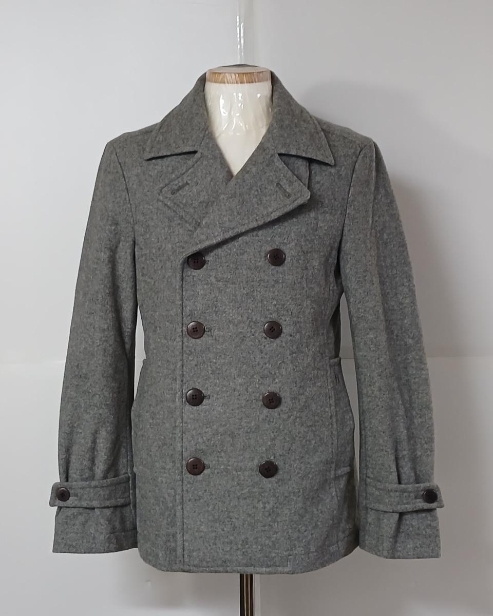 95)헤지스 모직 앙고라 떠블코트자켓