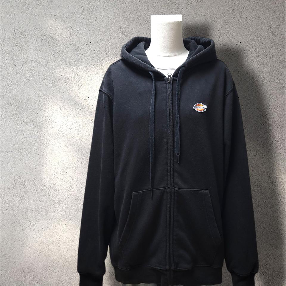 [XL] 디키즈 블랙 후드집업