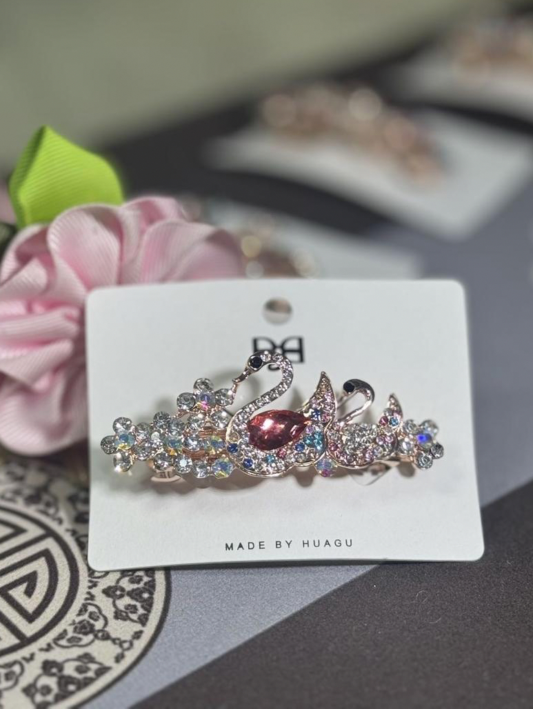 7종큐빅 머리핀 소형 1+1