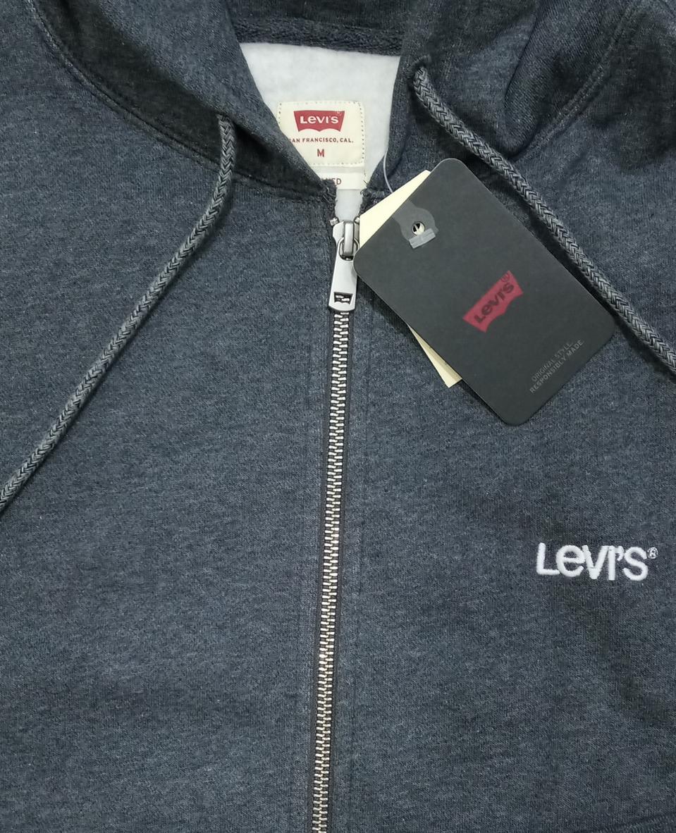 리바이스 기모 후드집업 M