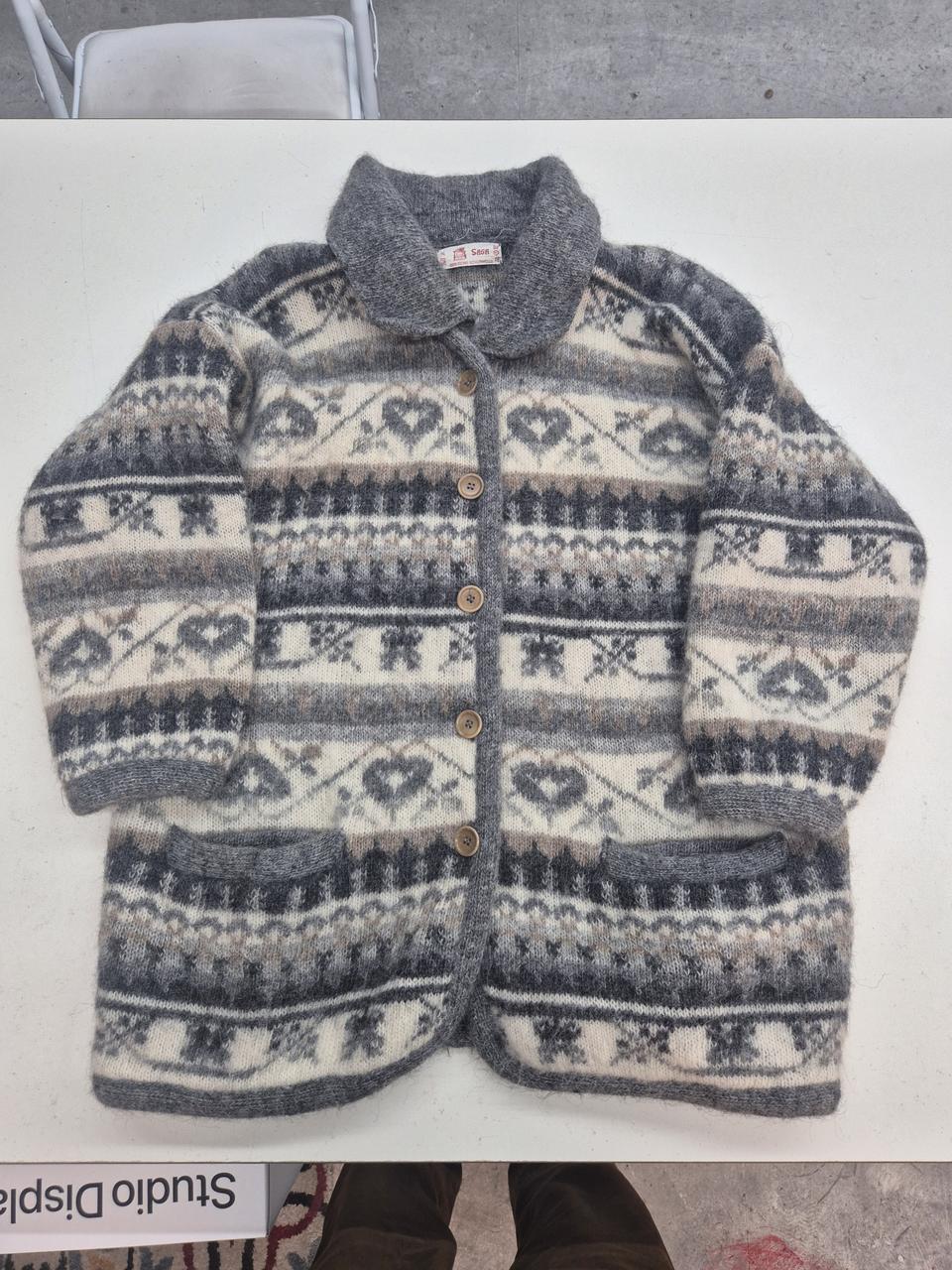 saga peter hahn 페어아일 울 스웨터