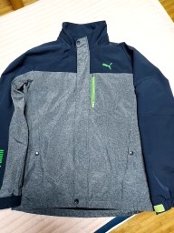 자수로고 푸마 자켓 사이즈 라지