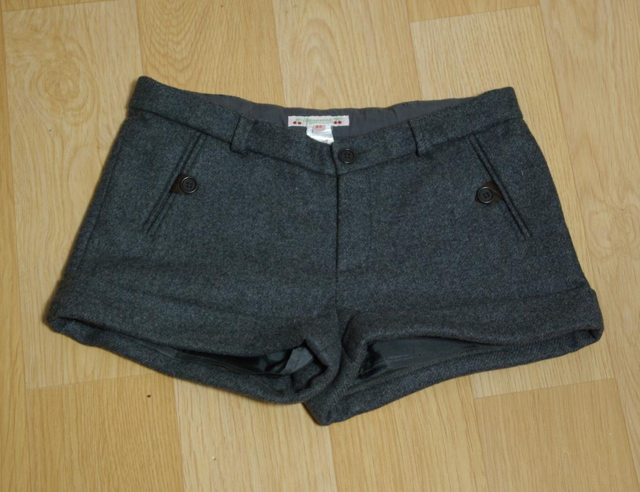 봉쁘앙 울캐시미어 턴업 반바지 XS