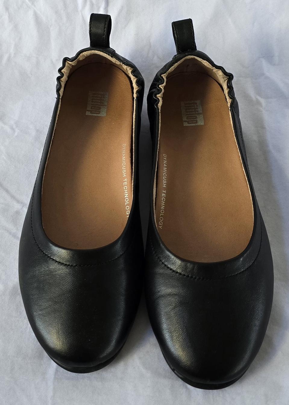 핏플랍 알레그로 플랫슈즈 UK3.5/블랙