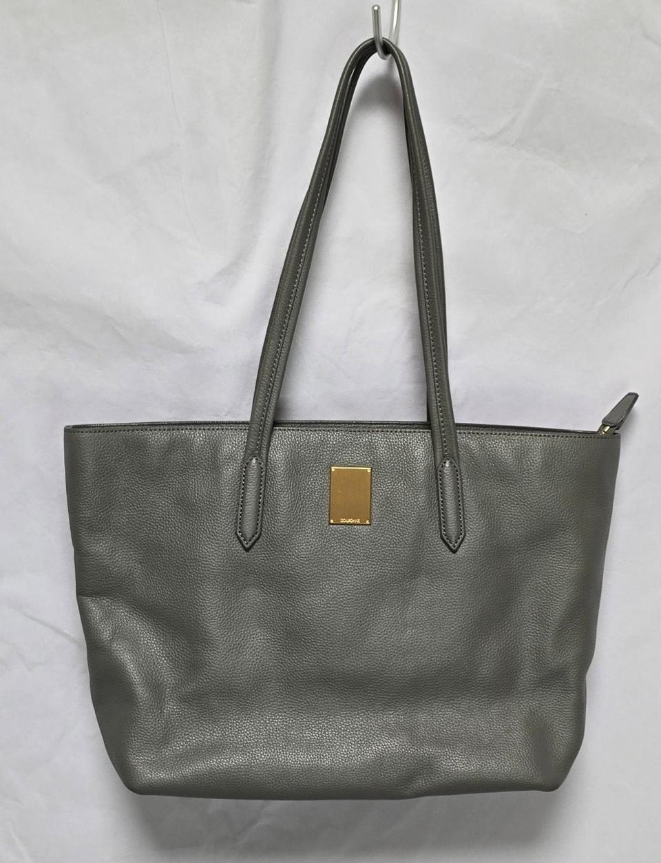 쿠론 델로스 숄더백 쇼퍼백 그레이