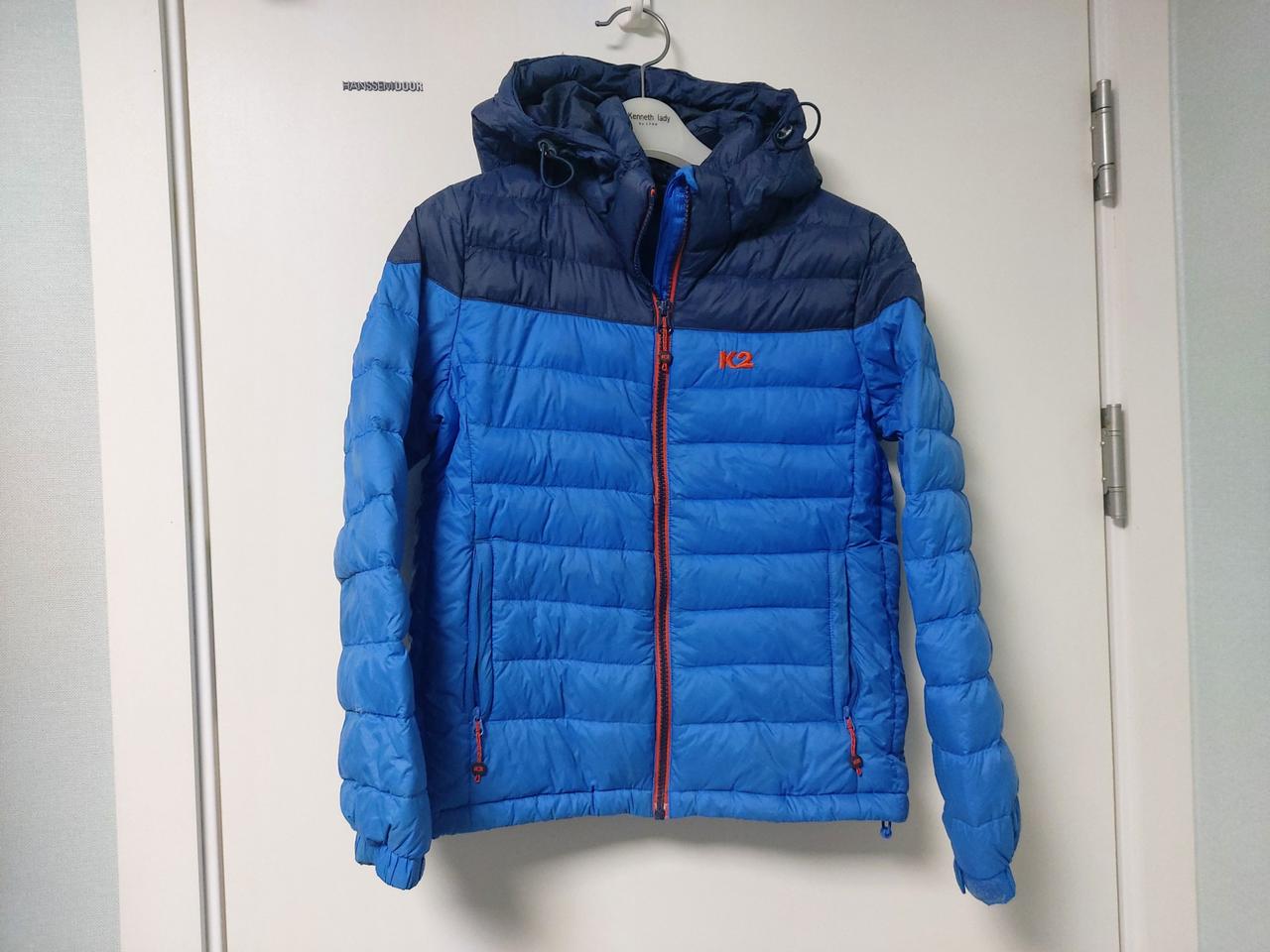 아동 k2 140사이즈 오리털 패딩