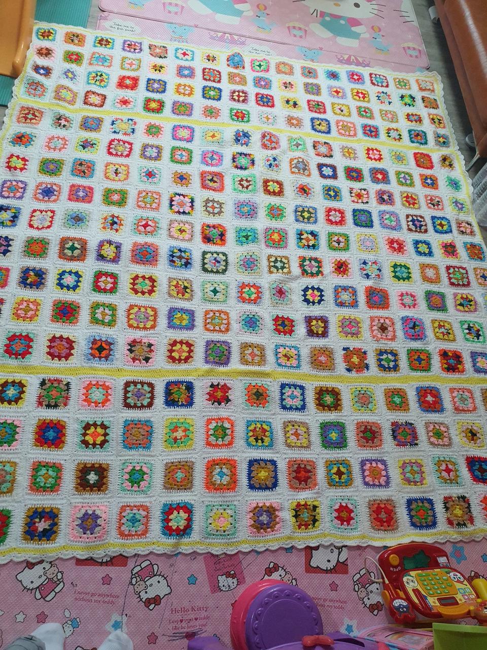 핸드메이드 블랭킷 (새상품)가격인하 더이상 가격인하없음