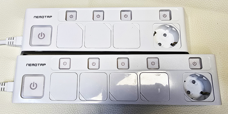 네모탭 개별 4구 멀티탭 개별 5구 멀티탭 개당