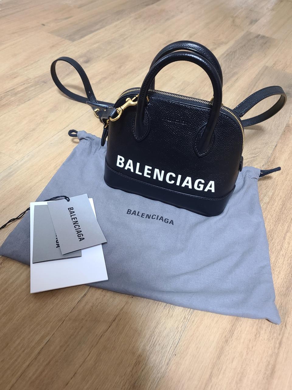 발렌시아가 빌 탑핸들 미니토트백xxs