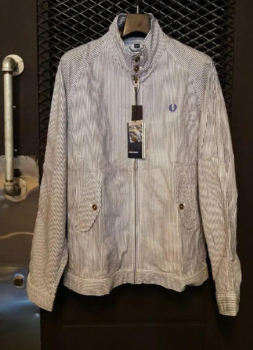 Fred Perry스트라이프자켓 M