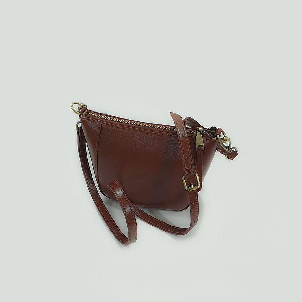 소가죽 미니 크로스백