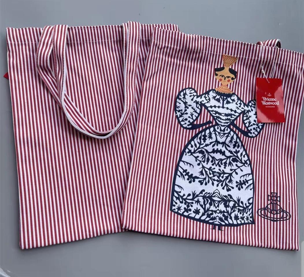 고급 옥스퍼드소재 비비안워스트우드 에코백s싸이즈새상품