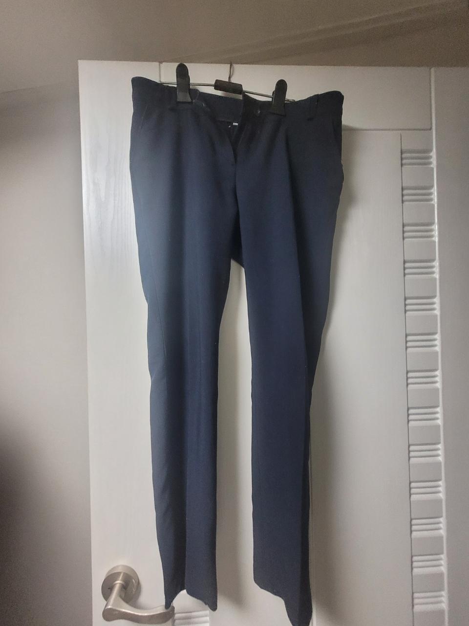 네이비 슬랙스 바지 급처팜