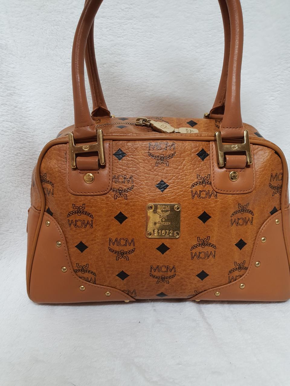 정품 mcm 비세토스 토드백