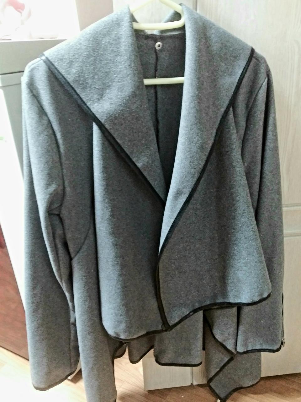 ♥언발란스 숄 자켓형가디건