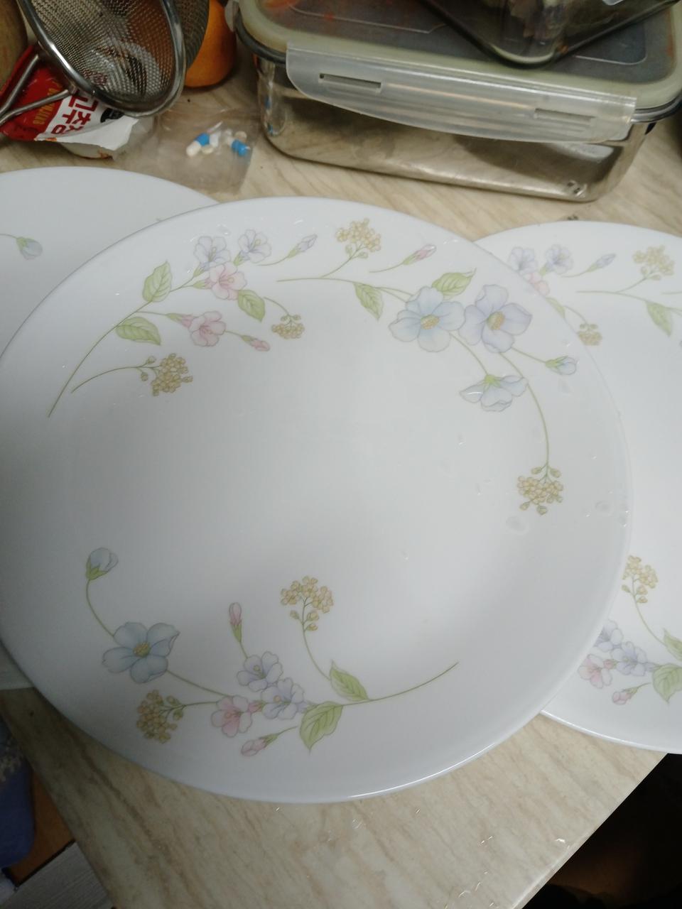 코렐 부케 26센티 3장