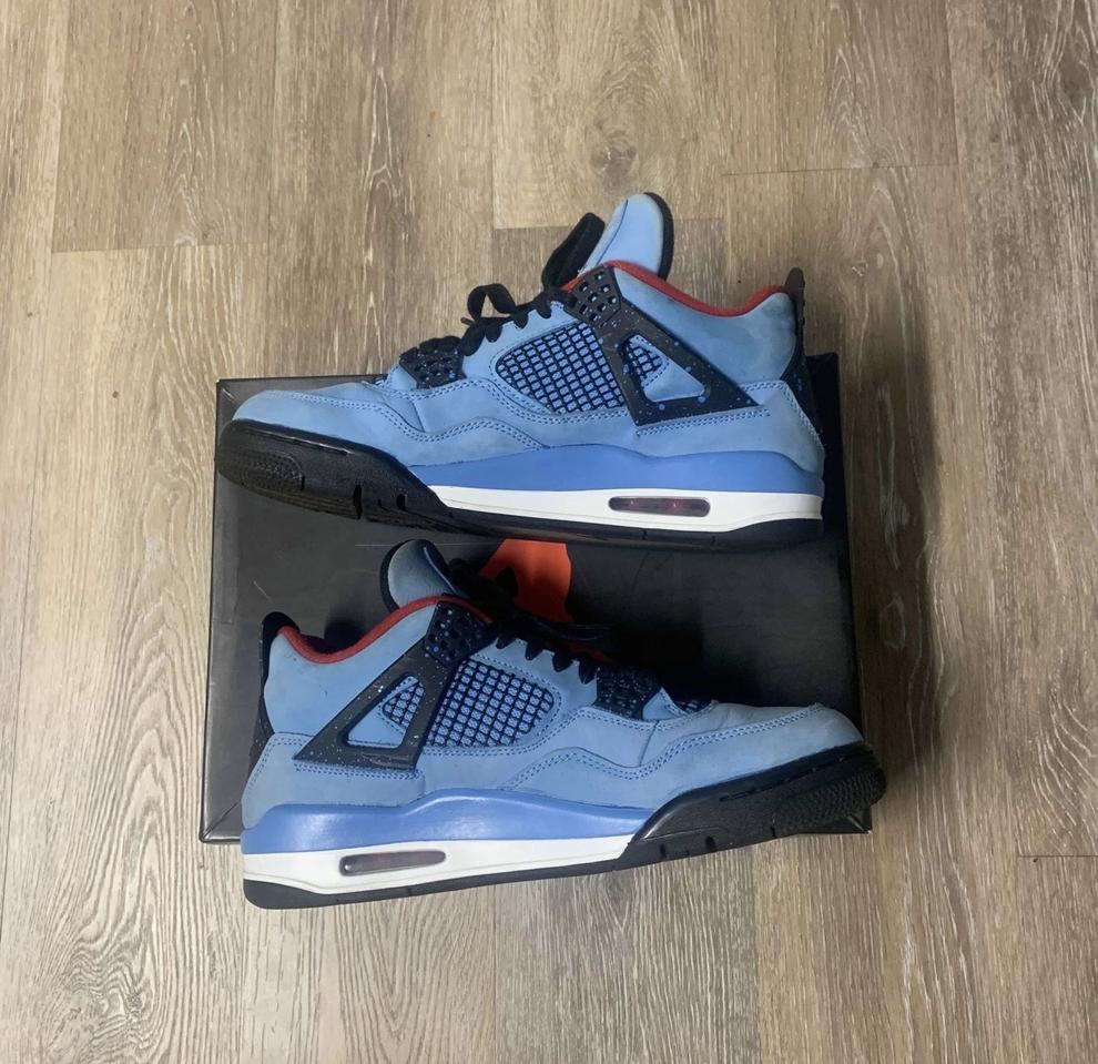 [270] 트래비스 스캇 조던 4 레트로 블루