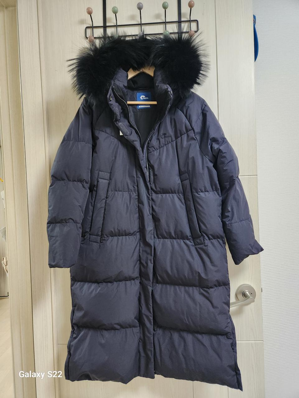 구스 네파 롱패딩 95