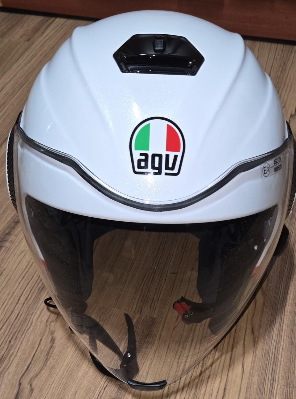 agv 오픈헬멧과 세나 5S