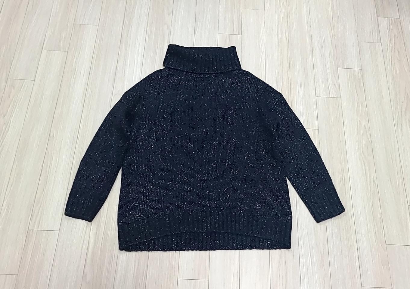 메탈사 터틀넥 니트 free(55-66), 미사용